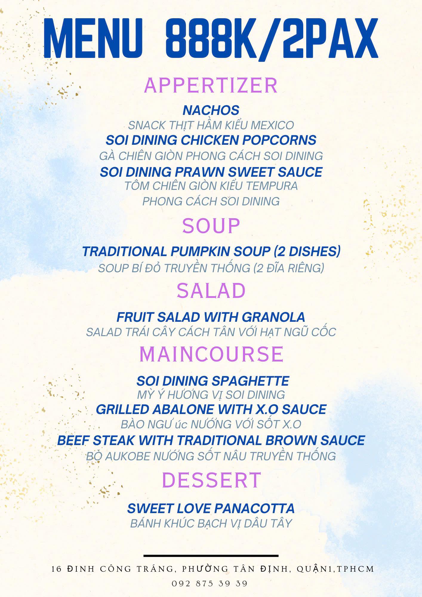 Menu 3